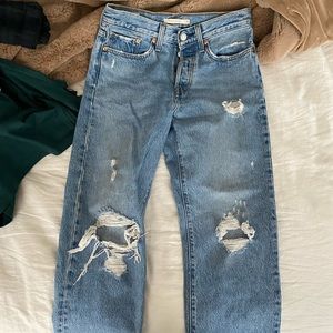 LEVIS wedgie straight jeans